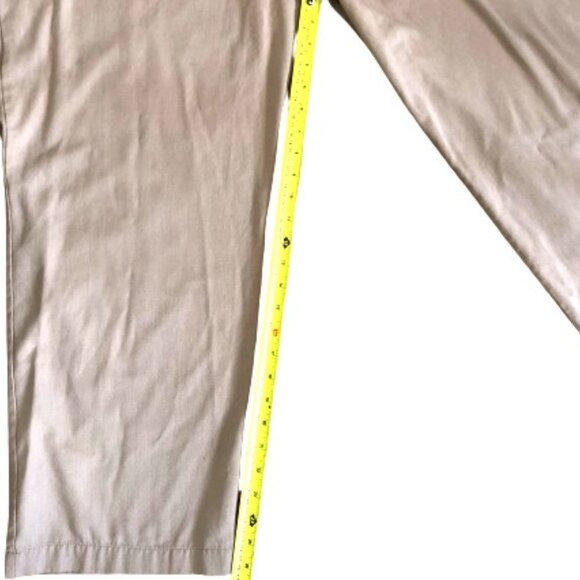 Vintage tan cotton blend minimalist jumpsuit utility overalls - Picture 11 of 14